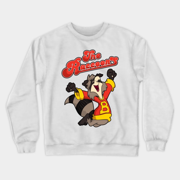 The Raccoons Crewneck Sweatshirt by The Fanatic
